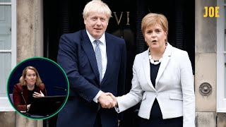 Nicola Sturgeon called Boris Johnson a quotfking clownquot shocking WhatsApps reveal [upl. by Lubet857]