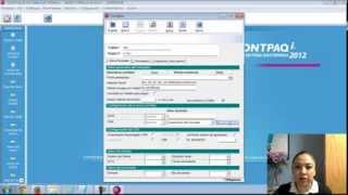 TUTORIAL DEL SISTEMA CONTPAQI FACTURA ELECTRONICA [upl. by Ecnedurp82]