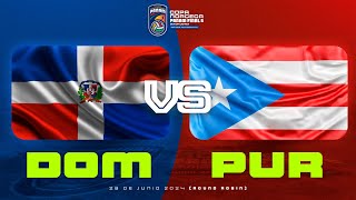 REPUBLICA DOMINICANA VS PUERTO RICO  COPA NORCECA PANAM FINAL SIX 2024 [upl. by Annawat]