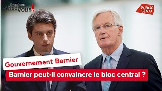 Michel Barnier peutil convaincre le bloc central [upl. by Riabuz114]