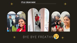 Bye bye  Freathy  Itlu Sravani  Telugu vlog  UK  London  Yellow Class [upl. by Anal]