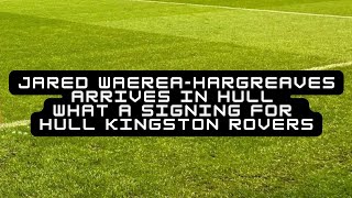 Jared Waerea Hargreaves arrives in Hull [upl. by Prima]