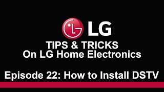 How to Install DStv on LG TV 2023  Easy StepbyStep Guide [upl. by Mailliw293]