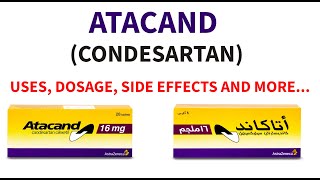 ATACAND Tablets  Candesartan Uses Dosage Warnings Side Effects [upl. by Alexi]