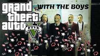 Gambling is bad for you  GTA5 Casino Heist Prep Funny Moments [upl. by Adigun828]