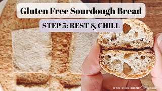 Gluten Free Sourdough Bread Recipe  REST amp CHILL [upl. by Hanforrd644]