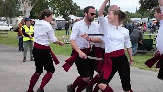 Handsworth Traditional Sword dance at the Salopian bar at the Shrewsbury Folk Festival August 2024 [upl. by Teferi]