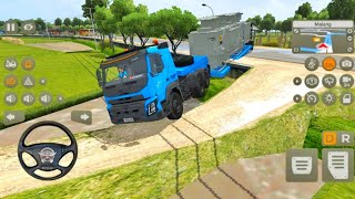 Volvo FMX Trailer  New Truck Mod 🚛  Bus Simulator Indonesia Gameplay [upl. by Eatnhoj13]