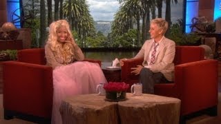 Nicki Minaj Catches Up with Ellen [upl. by Eleph]