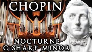 CHOPIN  NOCTURNE C SHARP MINOR Op Posth  ORGAN JONATHAN SCOTT [upl. by Ayhdiv]