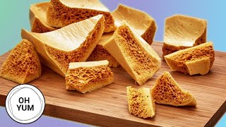 Professional Baker Teaches You How To Make HONEYCOMB [upl. by Aznola]