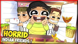 Horrid Indian Friends Cartoon Video hindi Roastinghub 😅 Hardtoonz22 [upl. by Aderf165]