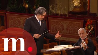 The 2021 Vienna Philharmonic New Years Concert with Riccardo Muti [upl. by Ainoval]