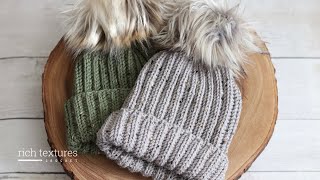 Cameron Beanie Crochet Pattern [upl. by Brigette]