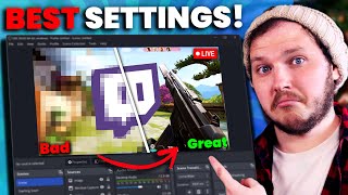 How To FIX Your Laggy Twitch Stream Best Encoder Bitrate Settings And More [upl. by Lledo]