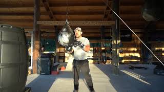 Aqua Training Bag Workout  Heavy Bag Full Body Training  Coach Dan Palacios  Kinetic Training [upl. by Hook508]