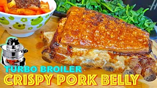 LECHON KAWALI sa TURBO BROILER  HungreeCatt Cooks [upl. by Silden]