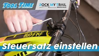 Steuersatz amp Lager nachstellen  Lenkkopflager  Bike Schrauber Tipps für MTB amp eBike [upl. by Raama560]