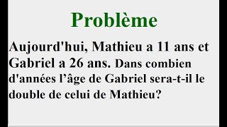 Résoudre un problème avec le calcul littéral et la mise en équation [upl. by Riha]