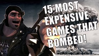 15 Most Expensive Video Games That You Wont Believe Bombed [upl. by Aggy90]