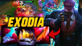 THIS BUILD IS THE GRAVES EXODIA NEW PATCH TECH 🚀  GRAVES JUNGLE GUIDE  143 [upl. by Bradney]