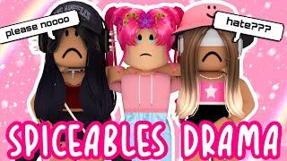 PEOPLE THINK Spiceables ARE OVERRATED roblox drama  cxkios [upl. by Oirom]