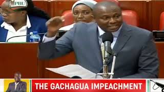 ICHUNGWAH SPEACH TO DP GACHAGUA THAT ANGERED KENYANS SOO MUCH  FULL VIDEO [upl. by Ytinav818]