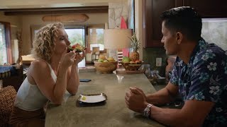 Magnum Serves Breakfast for Higgins on Magnum PI 5x02 Feb 19 2023 [upl. by Milas]