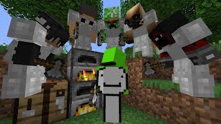 Minecraft Speedrunner VS 5 Hunters [upl. by Nosam]