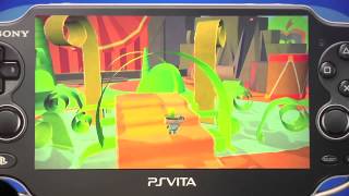 Tearaway Gameplay Presentation Gamescom 2012 [upl. by Partridge]