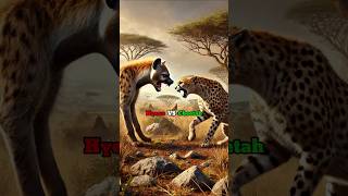 What Happens When Hyena Takes on Wildlife Alone animals wildlifebattle hyena [upl. by Rabbi]