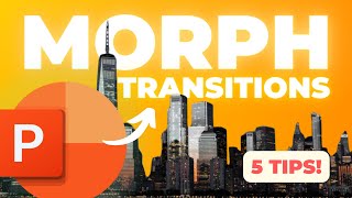 5 Best Morph Transitions in PowerPoint 2023 🔥  Easy StepbyStep Tutorial [upl. by Ahsiemal676]