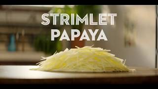 Papayasalat amp grillspyd med biff  MatPrat  Street Food Bangkok [upl. by Boleslaw422]