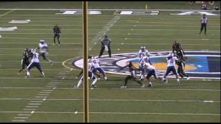 BethuneCookman 2011 Senior DE 49 Ryan Davis Highlight [upl. by Asinet]