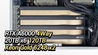 Xon Gold 6248 Dual ㅣRTX A6000 Deep Learning Server PC [upl. by Seldun]