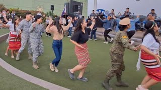 Soyosoy Community Dance With BJMP Band at SM Baguio Musikalayaan 2024 [upl. by Terena]