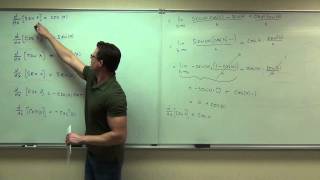 Calculus 1 Lecture 25 Finding Derivatives of Trigonometric Functions [upl. by Ddal]