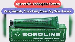 Boroline Antiseptic Cream  For Cuts Wounds Crack Heel Burns Dry Skin Rashes  MedPharma 24x7 [upl. by Ecnarrot505]