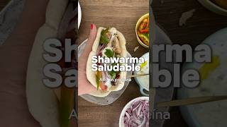 Shawarma Saludable 🌯🫶🏼 recetas recetasfitness recetasfaciles fit diet healthy salud [upl. by Infeld]