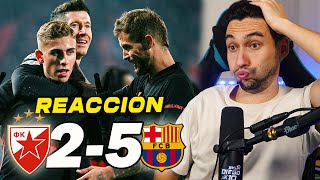 REACCIONES DE UN HINCHA al Estrella Roja vs Barcelona 25 VAN SOBRADOS  ByDiegoX10 [upl. by Mckay]