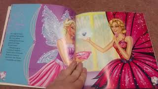 Barbie  Mariposa and the Fairy Princess Book Review Pause if you want to read the storybook [upl. by Oiligriv]