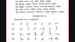 Sloan Duployan Shorthand Lesson Section 1 [upl. by Arracahs]