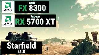 FX 8300 vs STARFIELD [upl. by Ahseyn]