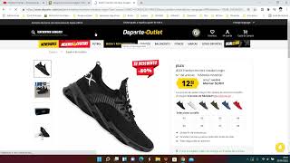 👟¡Oferta Deporte Outlet Zapatillas deportiva JELEX Freedom barato 13€ ¡80 DTO Opinión  Descuento👟 [upl. by Karlotta]