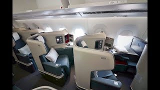 Cathay Pacifics New A3501000 A35K Full Cabin Walkthrough and Review 國泰航空全新 A3501000 客艙介紹 [upl. by Elesig162]