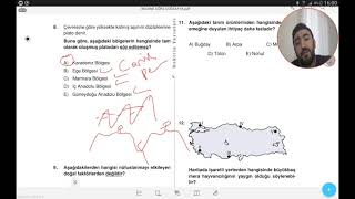 M Beden 7Deneme Çözümü 🎯 🏋️ ⚔️ Bedene Göre Coğrafya Denemeleri [upl. by Lin]