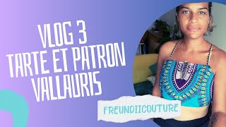 WEEKLY VLOG 3 tarte aux quetsches couture et robe Vallauris [upl. by Silliw]