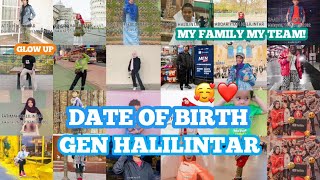 GEN HALILINTAR GLOW UP  DATE OF BIRTH [upl. by Annij]