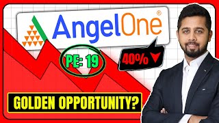 Angel One down 40  Worth adding Angel One Fundamental Analysis [upl. by Olraced]