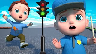 Traffic Safety Song  Nursery Rhymes amp Kids Song  GoBooBoo [upl. by Siahc]